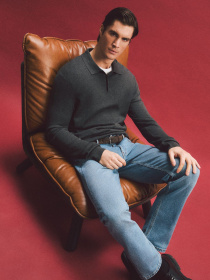 Свитры и кардиганы DIVERSE Polo Sweater модель 10048124 Фото