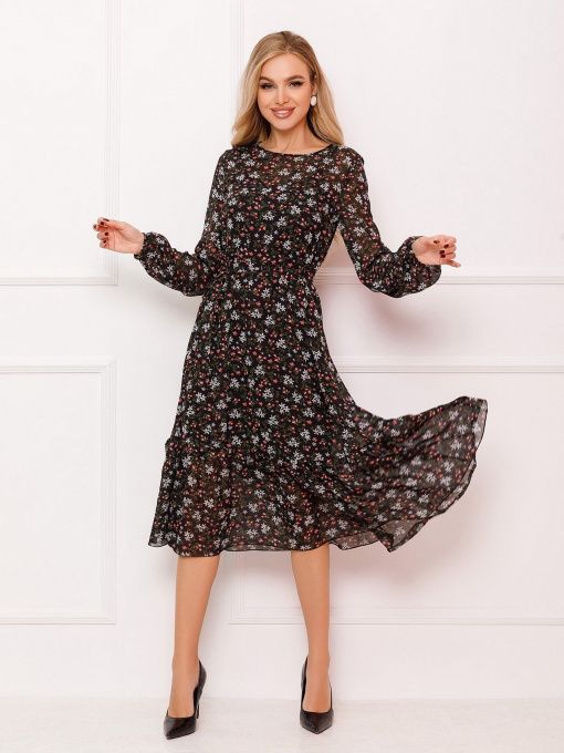Сукні ISSA Plus модель 13077_multicolor Фото
