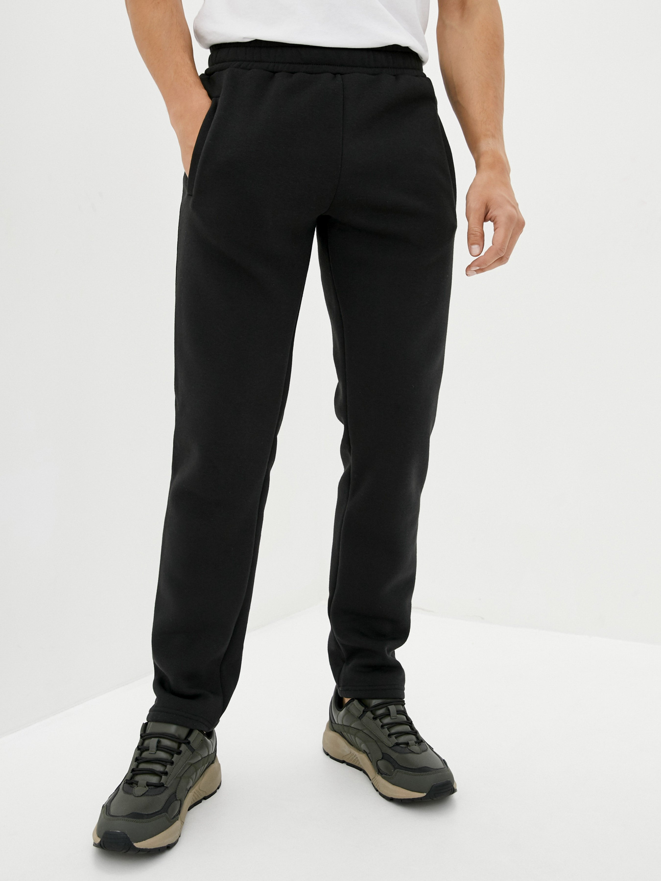 Брюки ISSA Plus модель GN-405_black Фото