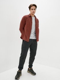 Брюки ISSA Plus модель GN-405_darkgray Фото