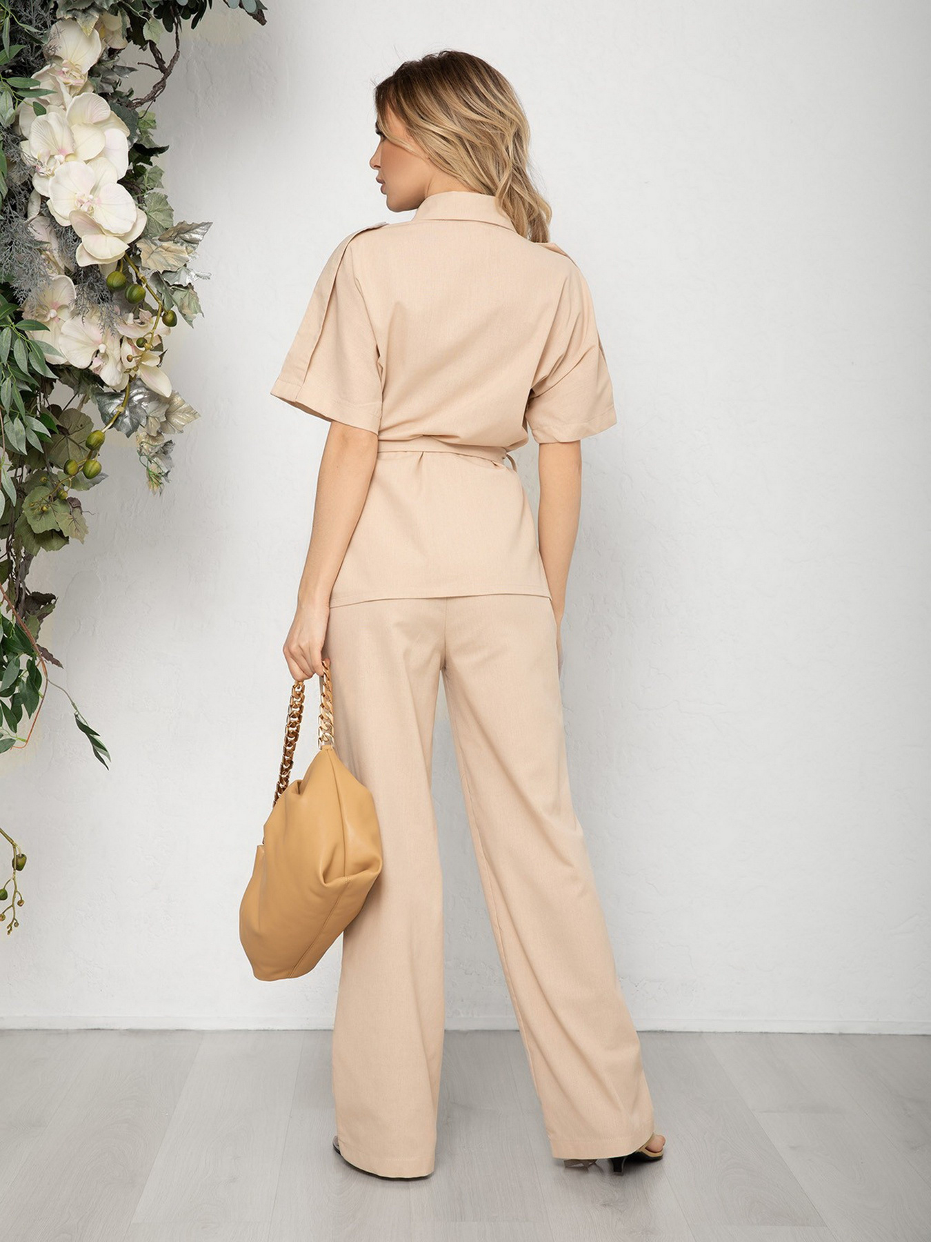 Костюми ISSA Plus модель 12590_beige Фото