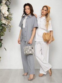 Костюми ISSA Plus модель 12590_white Фото
