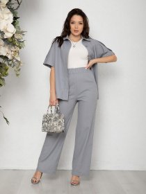 Костюми ISSA Plus модель 12590_gray Фото