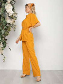Костюми ISSA Plus модель 12590_mustard Фото