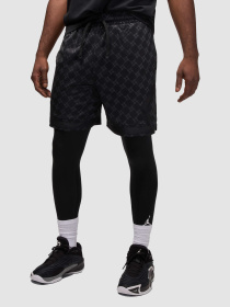 Шорты Jordan Sport Dri-Fit Printed Diamond модель HQ8663-010 Фото