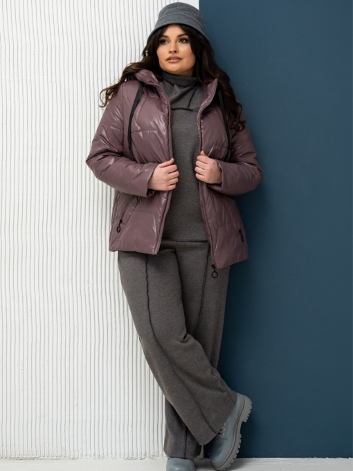 Куртки та дублянки All Posa модель ap101356p-dimchasta-troqnda Фото