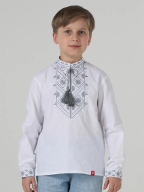 Вишиванки Folk Moda модель fm3069-blij Фото