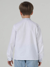 Вишиванки Folk Moda модель fm3069-blij Фото