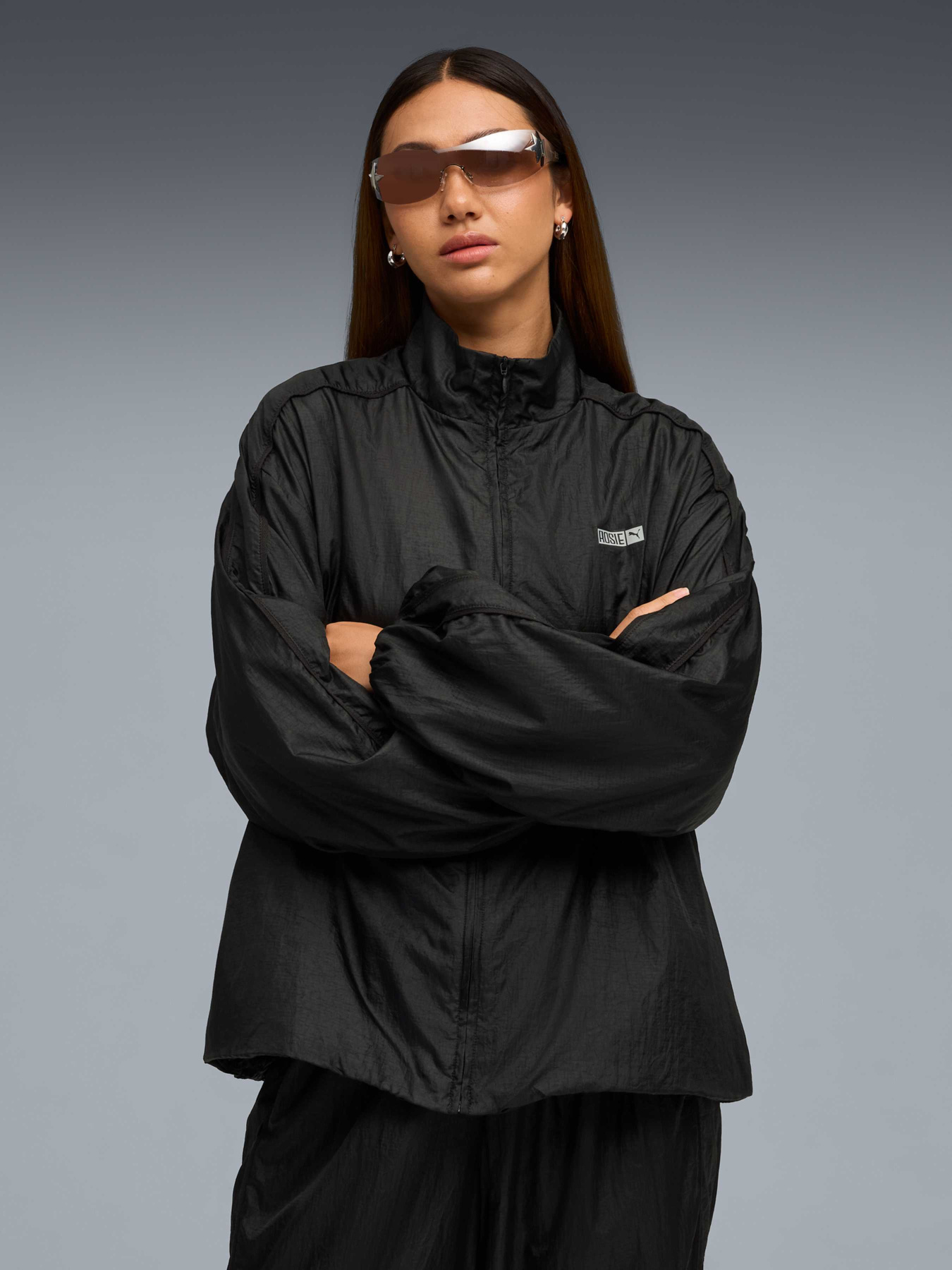 Худи и свитшоты PUMA x Rosé T7 Track Jacket модель 633793 Фото