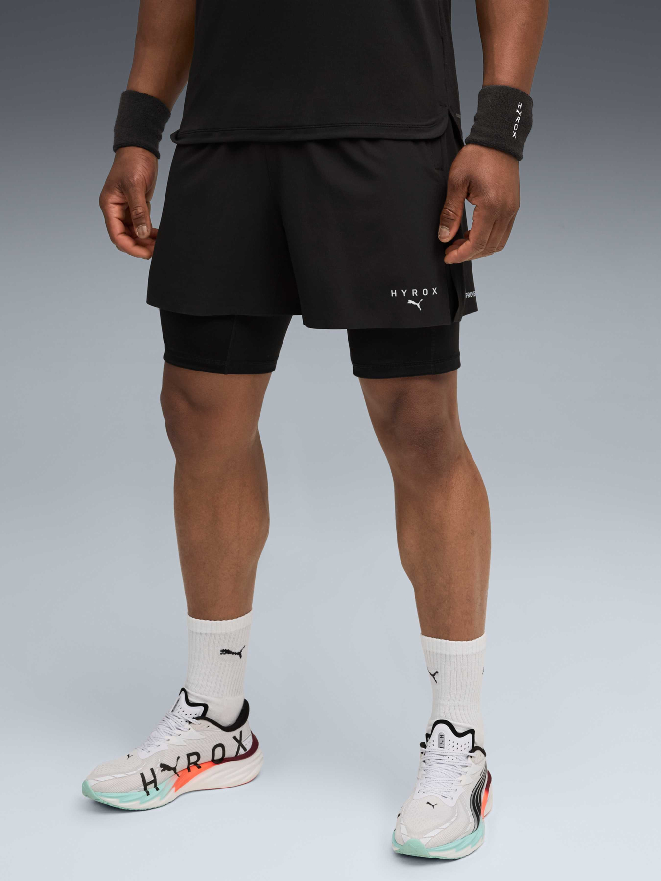 Шорты PUMA M x Hyrox 2in1 Short модель 527571 Фото