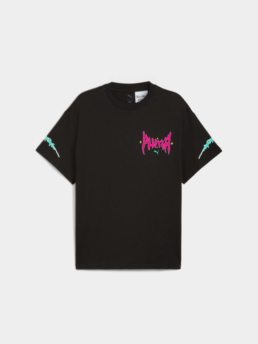 Футболки і поло PUMA Hoops x Rick And Morty Tee I модель 633097 Фото