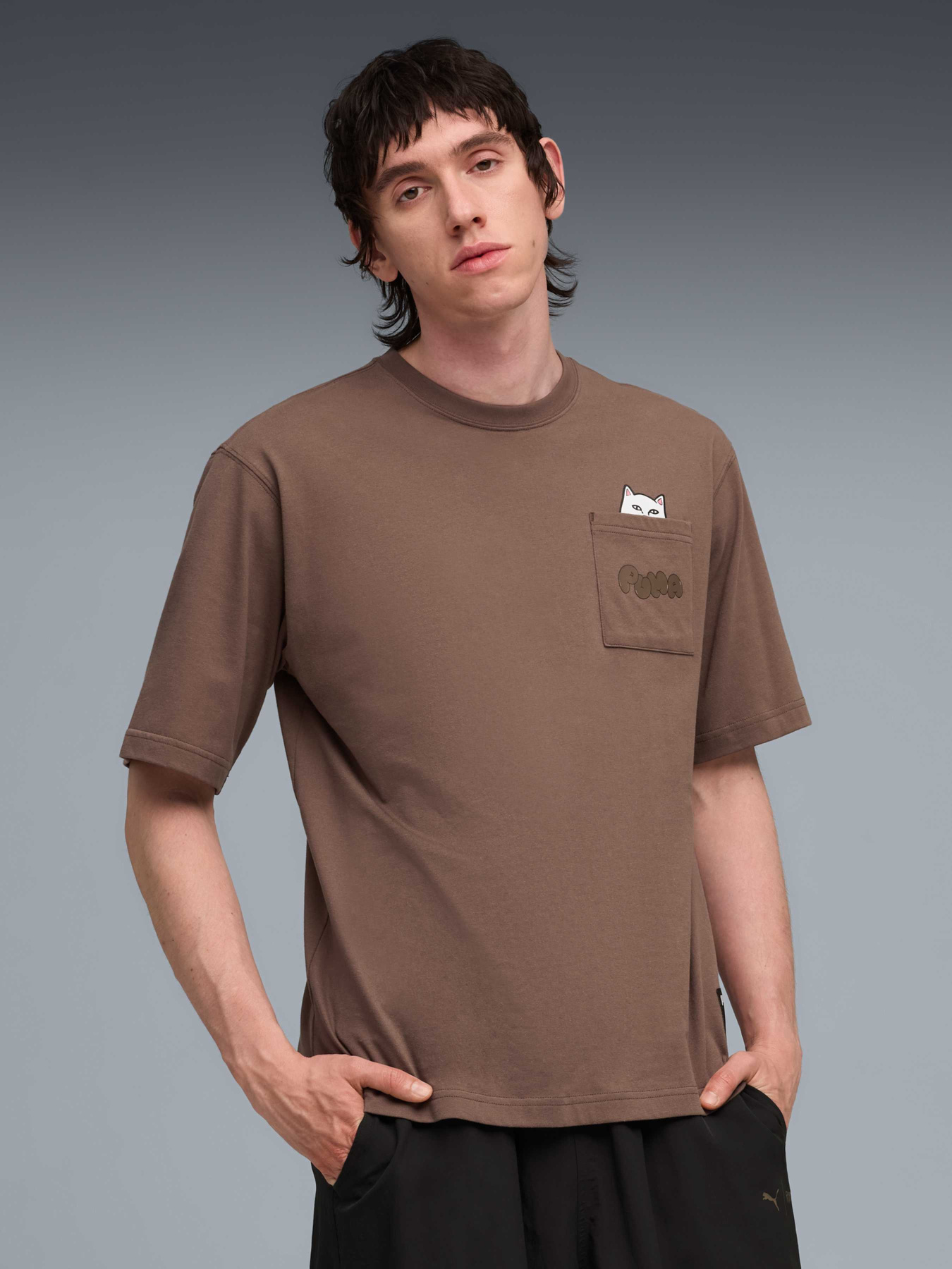 Футболки і поло PUMA x Ripndip Pocket Tee модель 633779 Фото