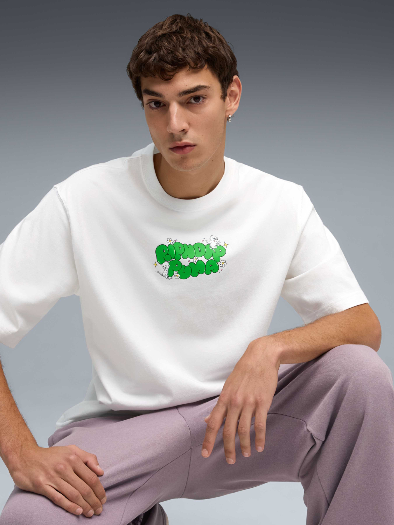 Футболки і поло PUMA x Ripndip Boxy Tee модель 632413 Фото