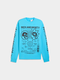 Худі та світшоти PUMA Hoops x Rick And Morty Ls модель 633099 Фото