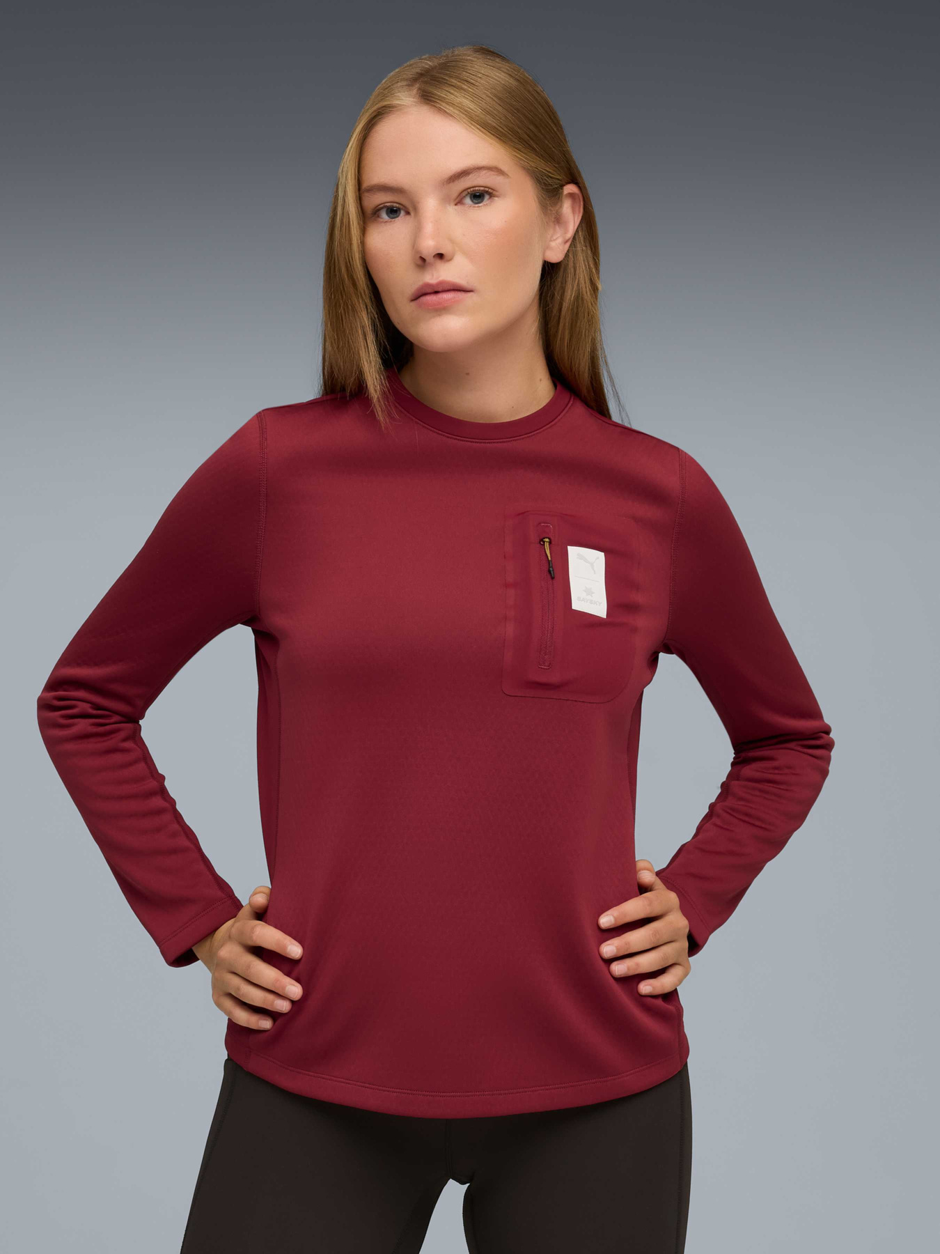 Худі та світшоти PUMA W x Saysky Brushed Ls модель 660240 Худі та світшоти PUMA W x Saysky Brushed Ls модель 660240 Фото
