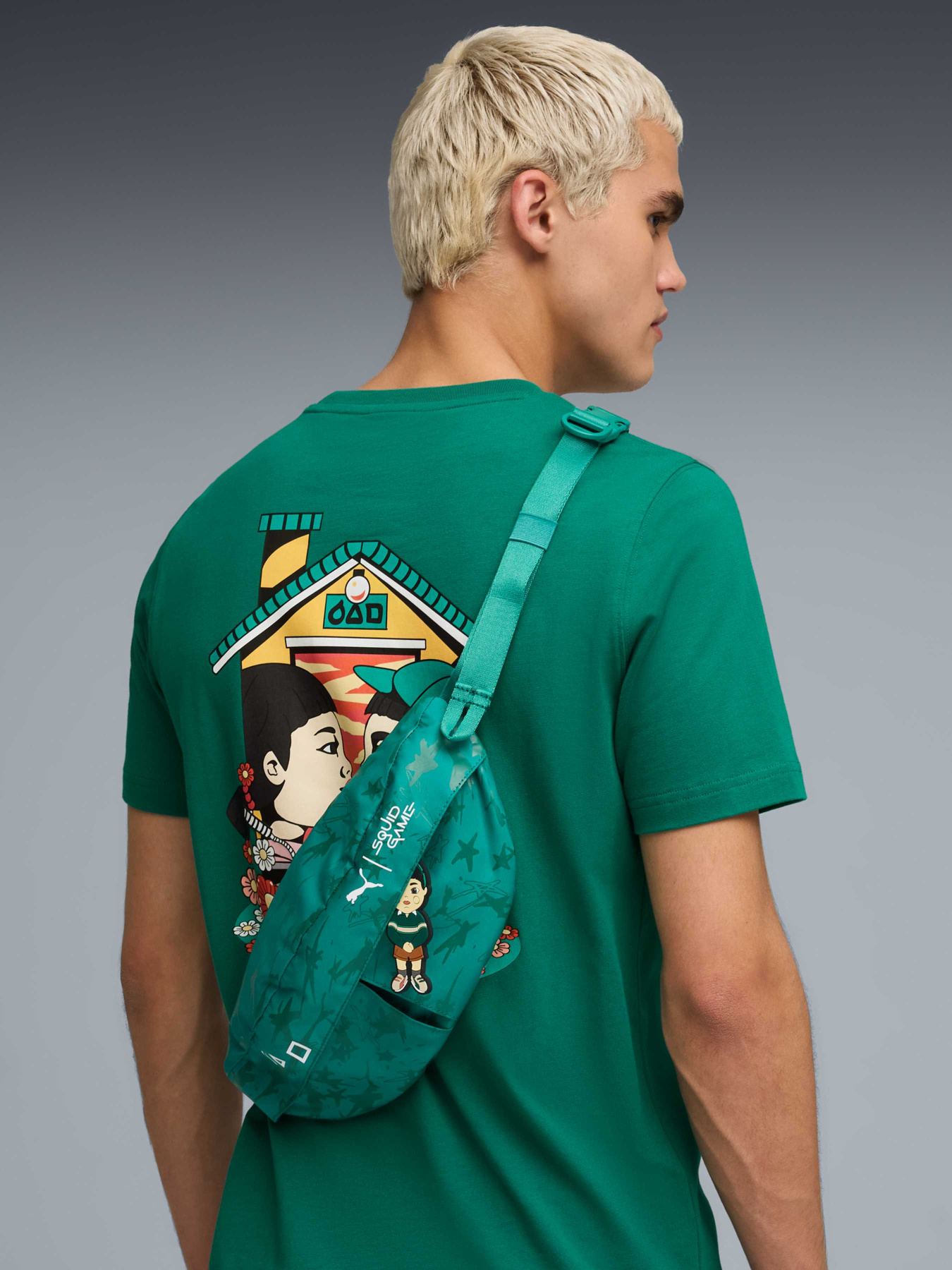 Сумки PUMA x Squid Game Waist Bag модель 091585 Сумки PUMA x Squid Game Waist Bag модель 091585 Фото