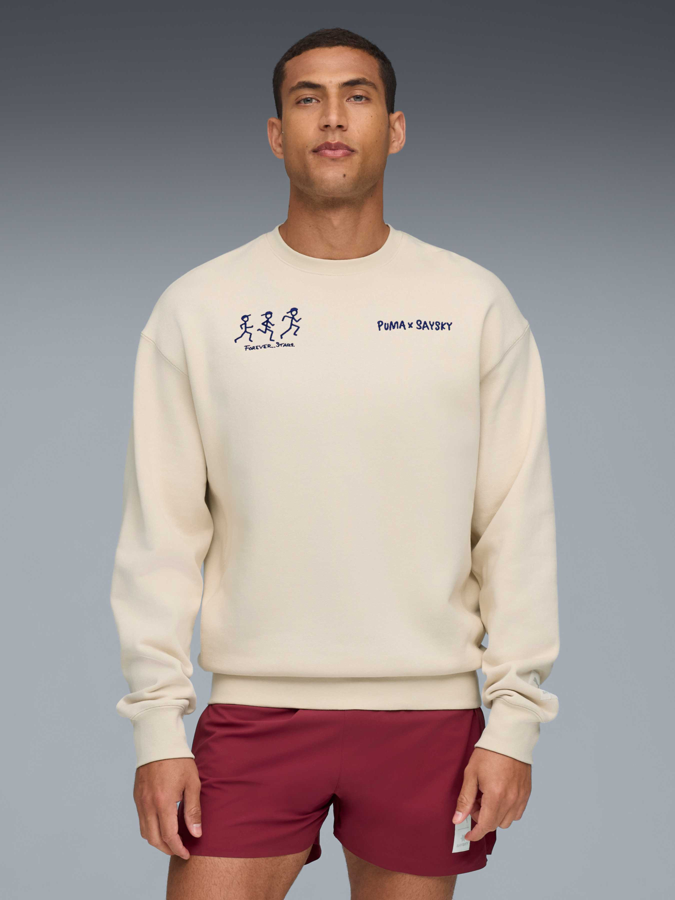 Худі та світшоти PUMA Unisex x Saysky Ls Knit модель 527557 Фото
