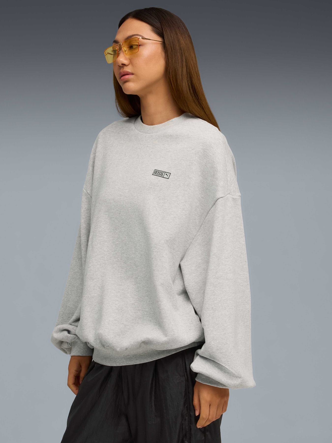 Худи и свитшоты PUMA x Rosé Oversized Crew модель 633803 Фото