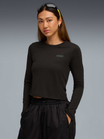 Худі та світшоти PUMA x Rosé Longsleeve Tee модель 633805 Фото