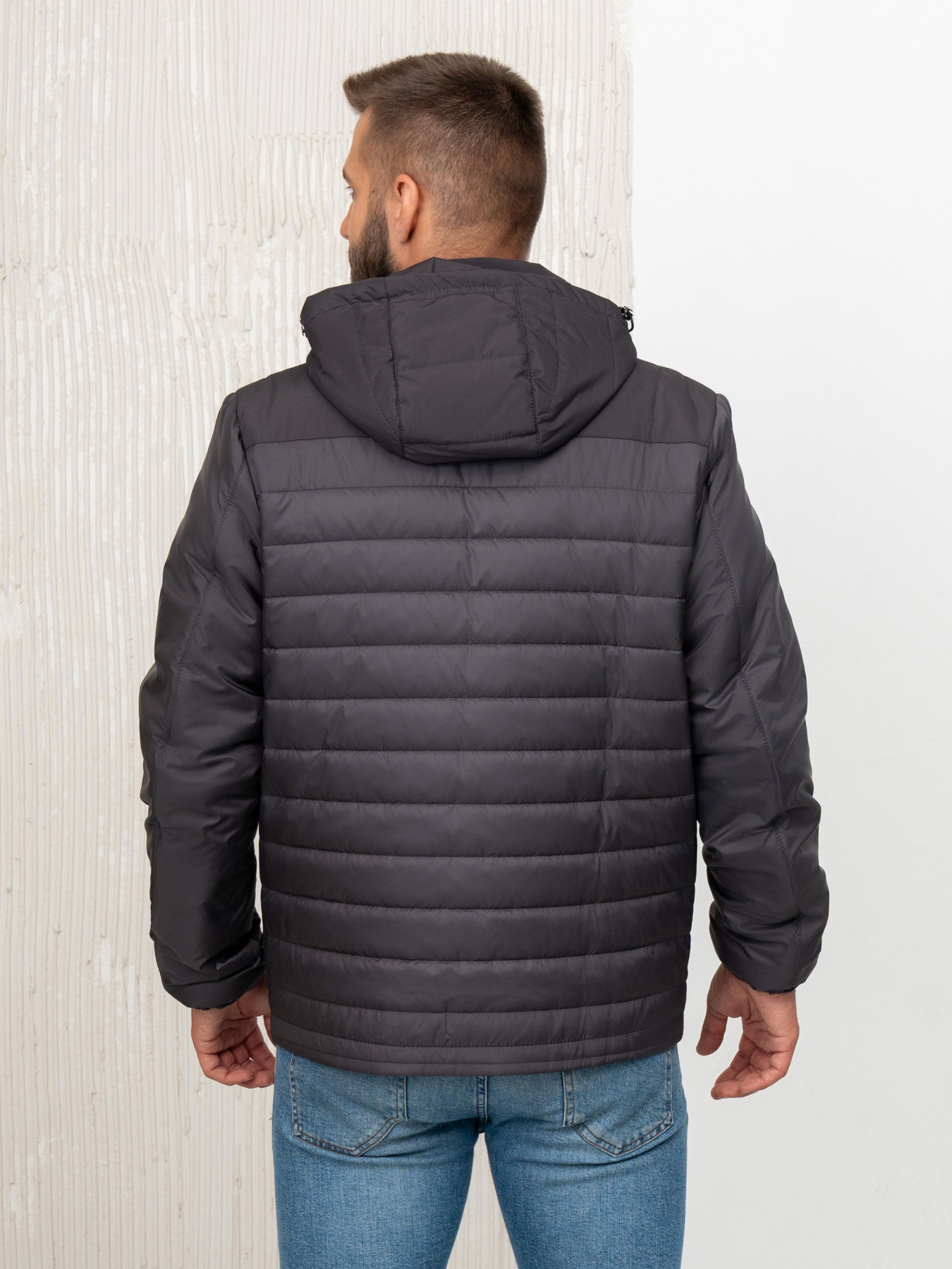 Куртки та дублянки D&V couture модель 98-graphite Фото