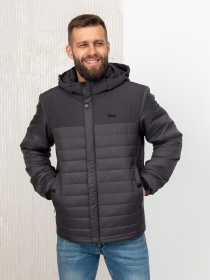 Куртки та дублянки D&V couture модель 98-graphite Фото