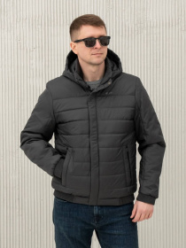 Куртки та дублянки City Fashion Classic модель 35-1-CKF-GR Фото