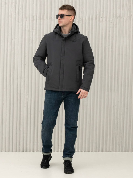 Куртки и дубленки City Fashion Classic модель 67-2-CKF-GR Фото