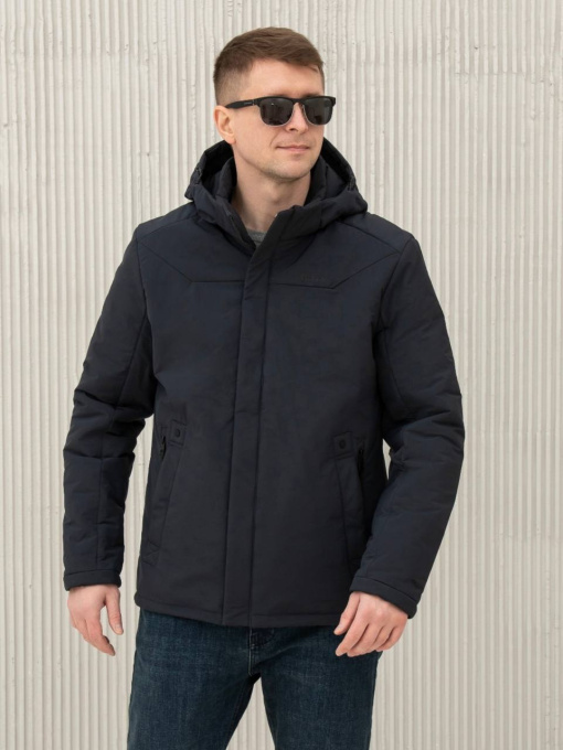 Куртки и дубленки City Fashion Classic модель 67-2-CKF-BLUE Фото