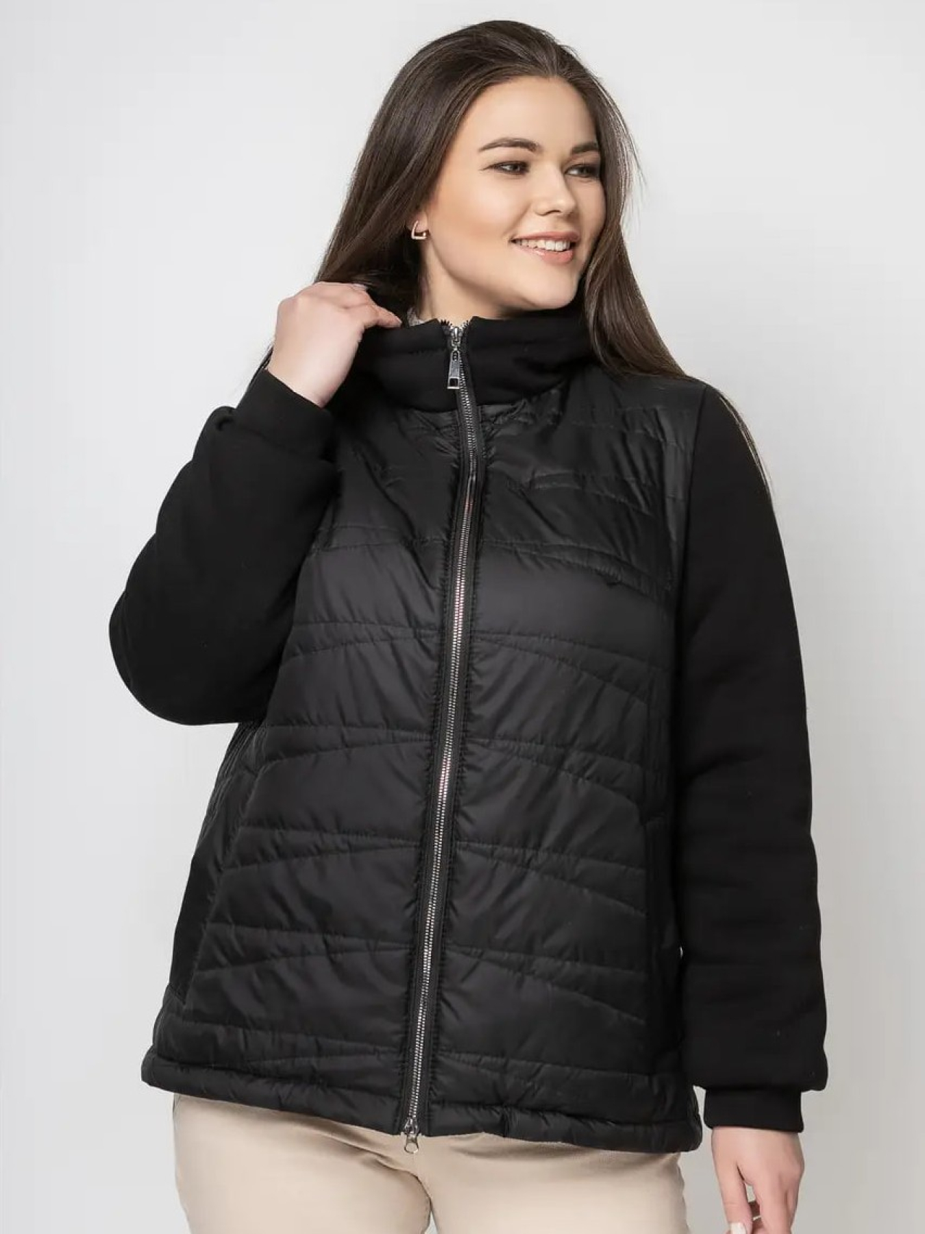 Куртки и дубленки City Fashion Classic модель LR-132-BLC Фото