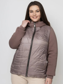 Куртки и дубленки City Fashion Classic модель LR-132-beige Фото