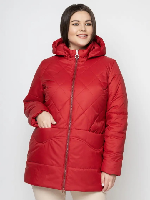 Куртки и дубленки City Fashion Classic модель LR-134-red Фото
