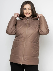 Куртки и дубленки City Fashion Classic модель LR-134-brown Фото
