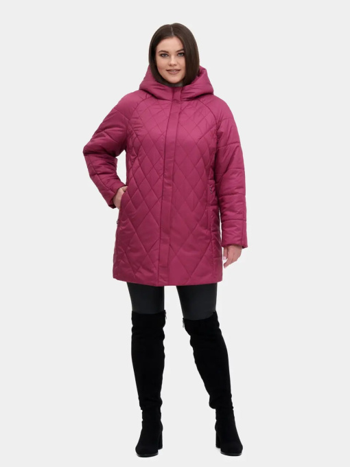 Куртки и дубленки City Fashion Classic модель LR-72-burgundy Фото