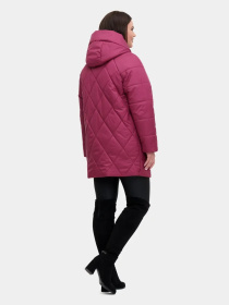 Куртки та дублянки City Fashion Classic модель LR-72-burgundy Фото