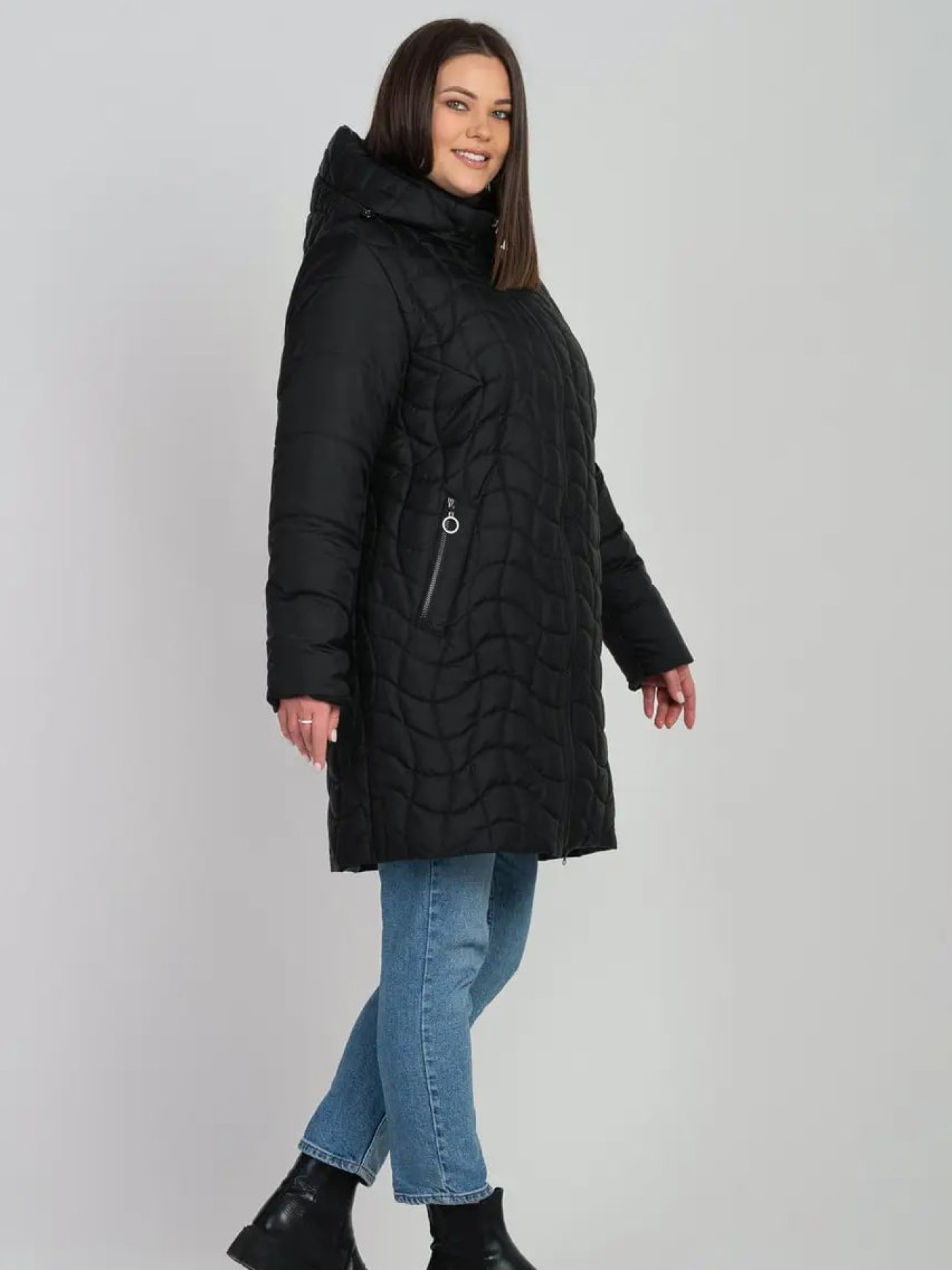 Куртки и дубленки City Fashion Classic модель LR-29-BLC Фото