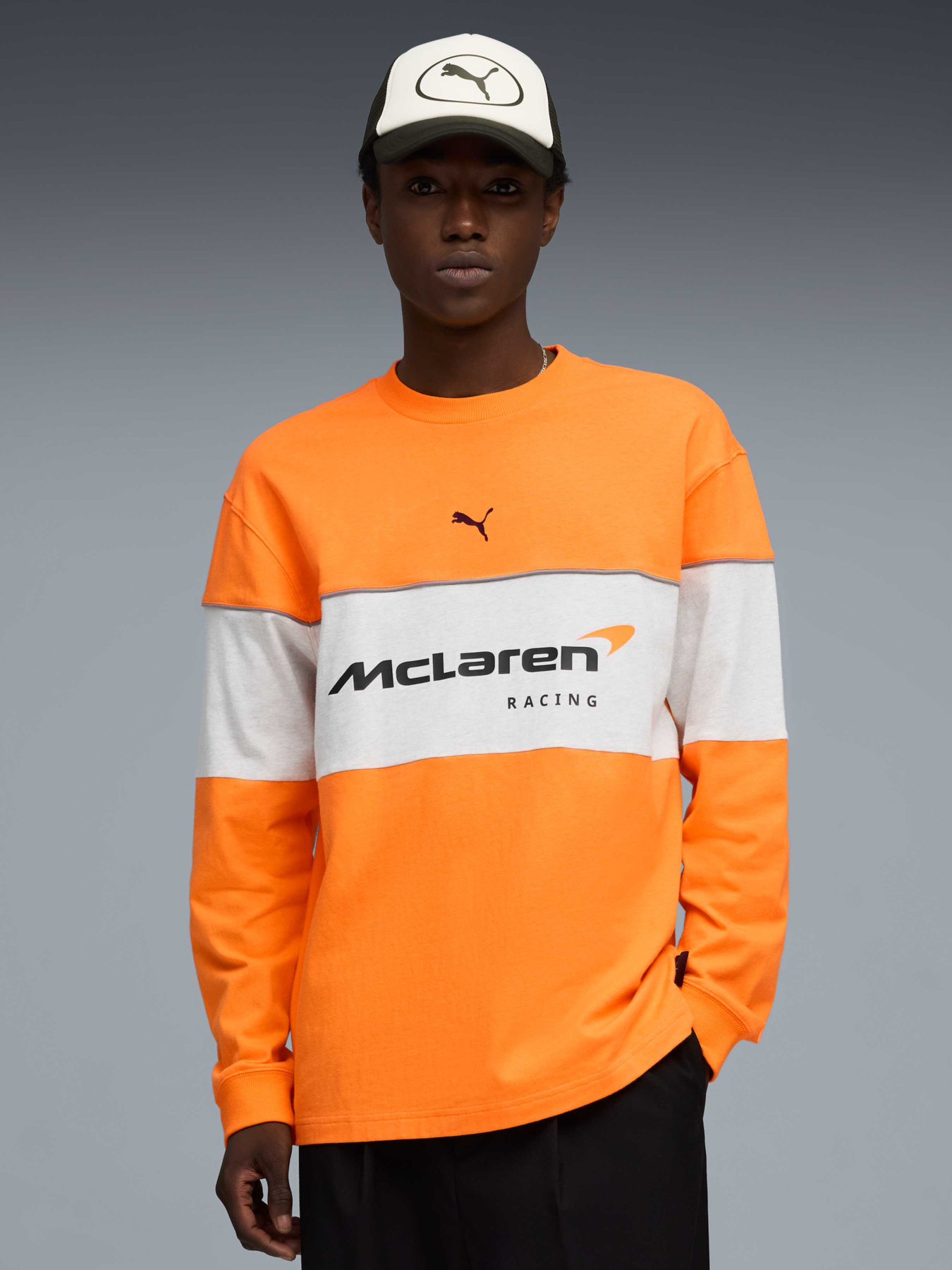 Худі та світшоти PUMA Mclaren Ls T-shirt модель 637508 Фото