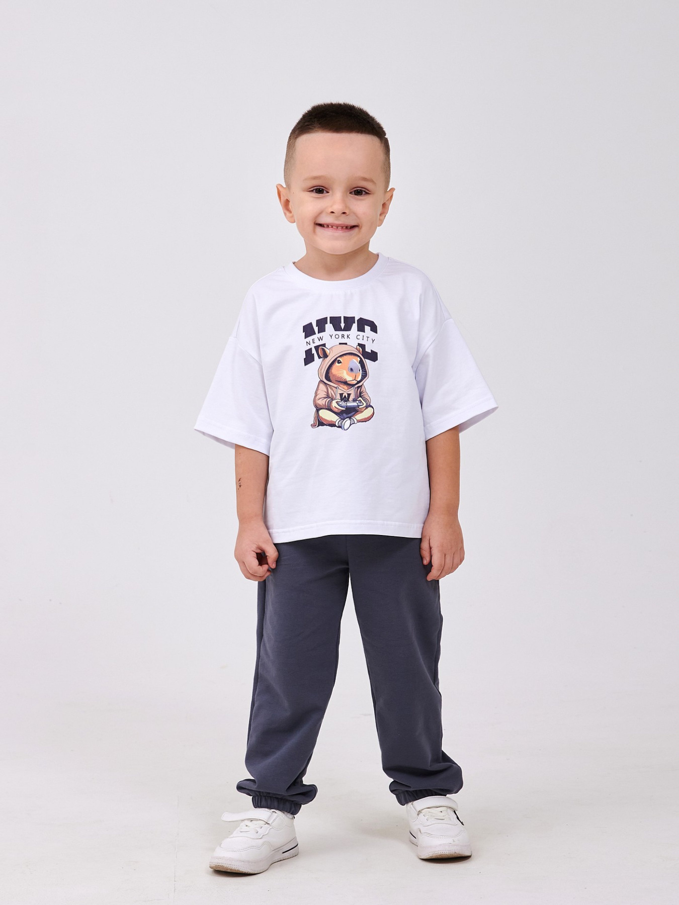 Штани SMIL модель smil_115698-1-temno-seryj Фото