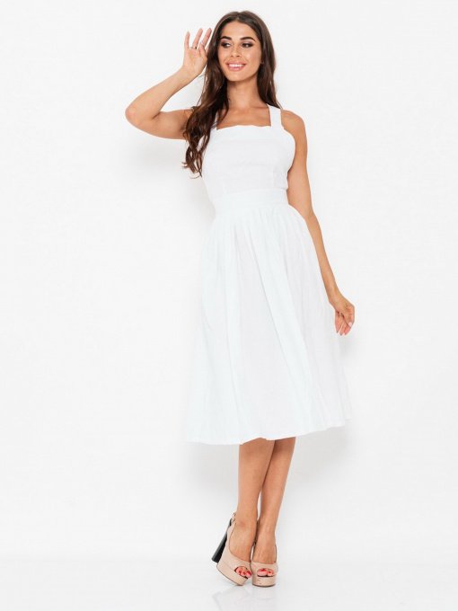 Сукні ISSA Plus модель 10947_white Фото