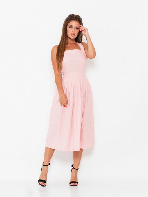Сукні ISSA Plus модель 10947_pink Фото