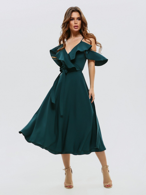 Сукні ISSA Plus модель 11493_green Фото