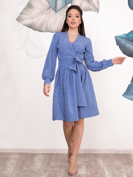 Сукні ISSA Plus модель 12099_blue Фото