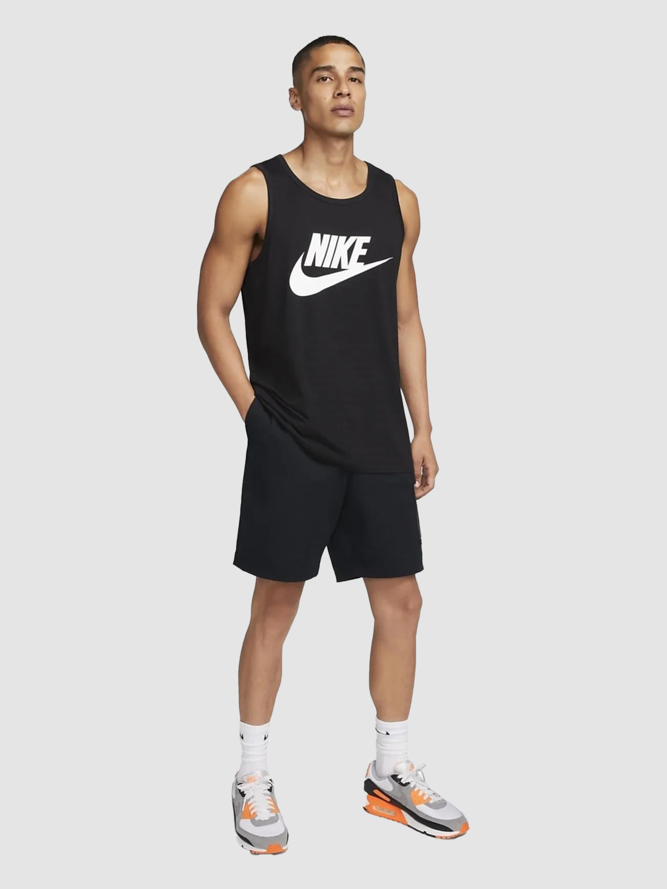 Футболки и поло NIKE M Nsw Tank Icon Futura модель AR4991-013 Футболки и поло NIKE M Nsw Tank Icon Futura модель AR4991-013 Фото