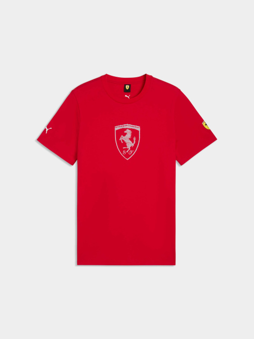 Футболки и поло PUMA Ferrari Tonal Shield Tee модель 635311 Фото