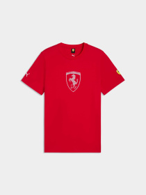 Футболки и поло PUMA Ferrari Tonal Shield Tee модель 635311 Фото