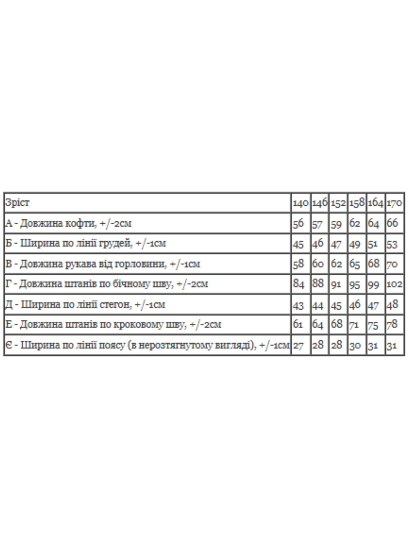Костюмы Носи своє модель 6453-136-1-nev Фото