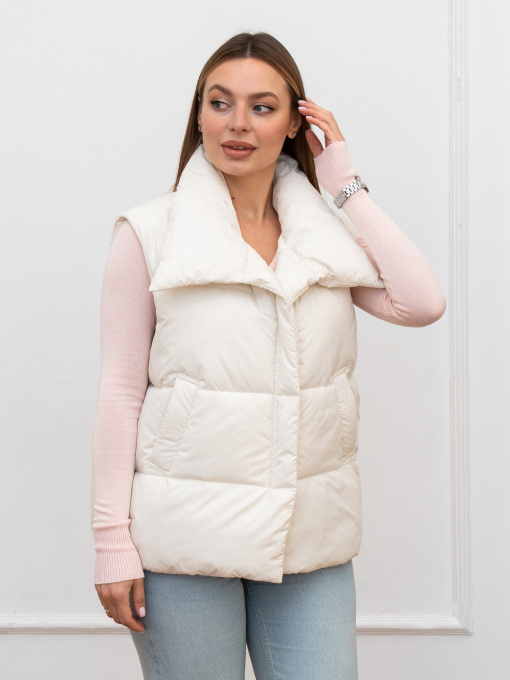 Куртки та дублянки UVENTUM модель 1150-BM-milk Фото