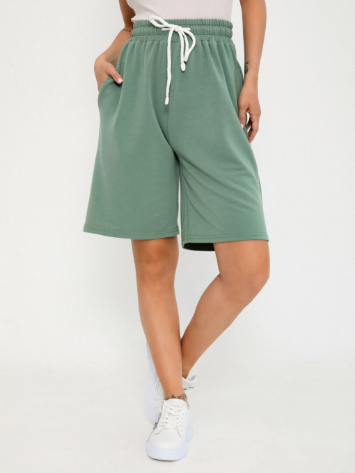 Шорты ISSA Plus модель 12792_olive Фото