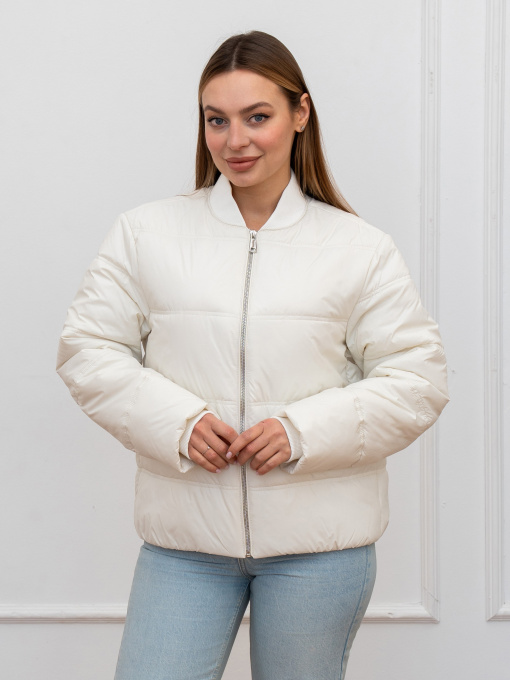 Куртки и дубленки UVENTUM модель 1170-BM-milk Фото