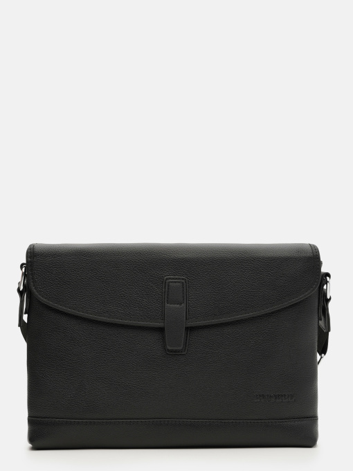 Сумки Borsa Leather модель K18868bl-black Фото