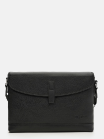 Сумки Borsa Leather модель K18868bl-black Фото